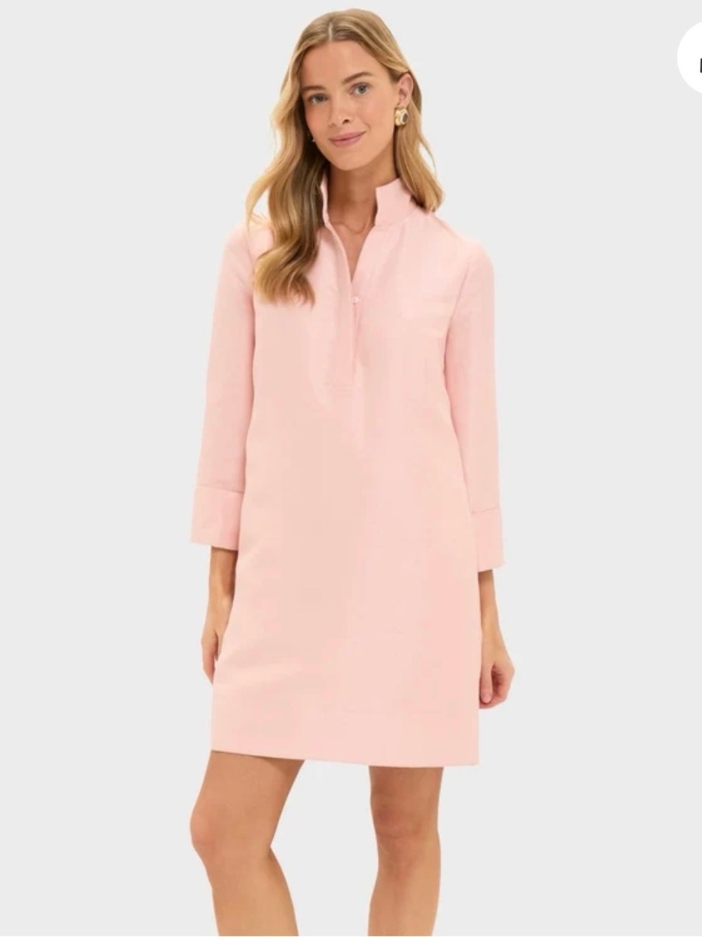 NWT Tuckernuck Soft Pink Dupioni Megan Dress in XS